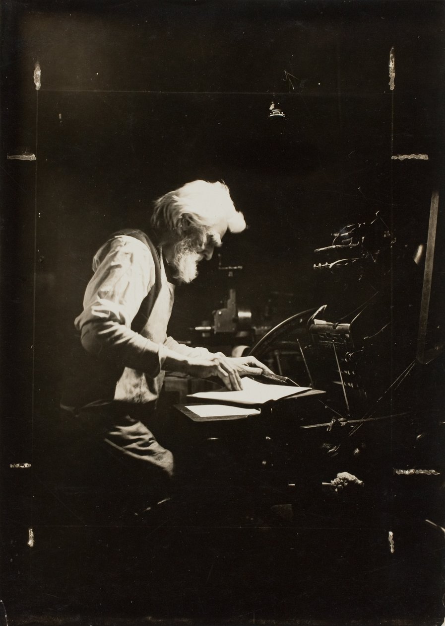 Printer og håndværker af Lewis Wickes Hine
