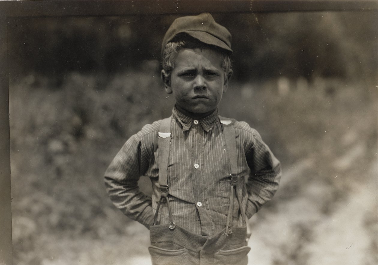 Landlig markarbejder, New England af Lewis Wickes Hine