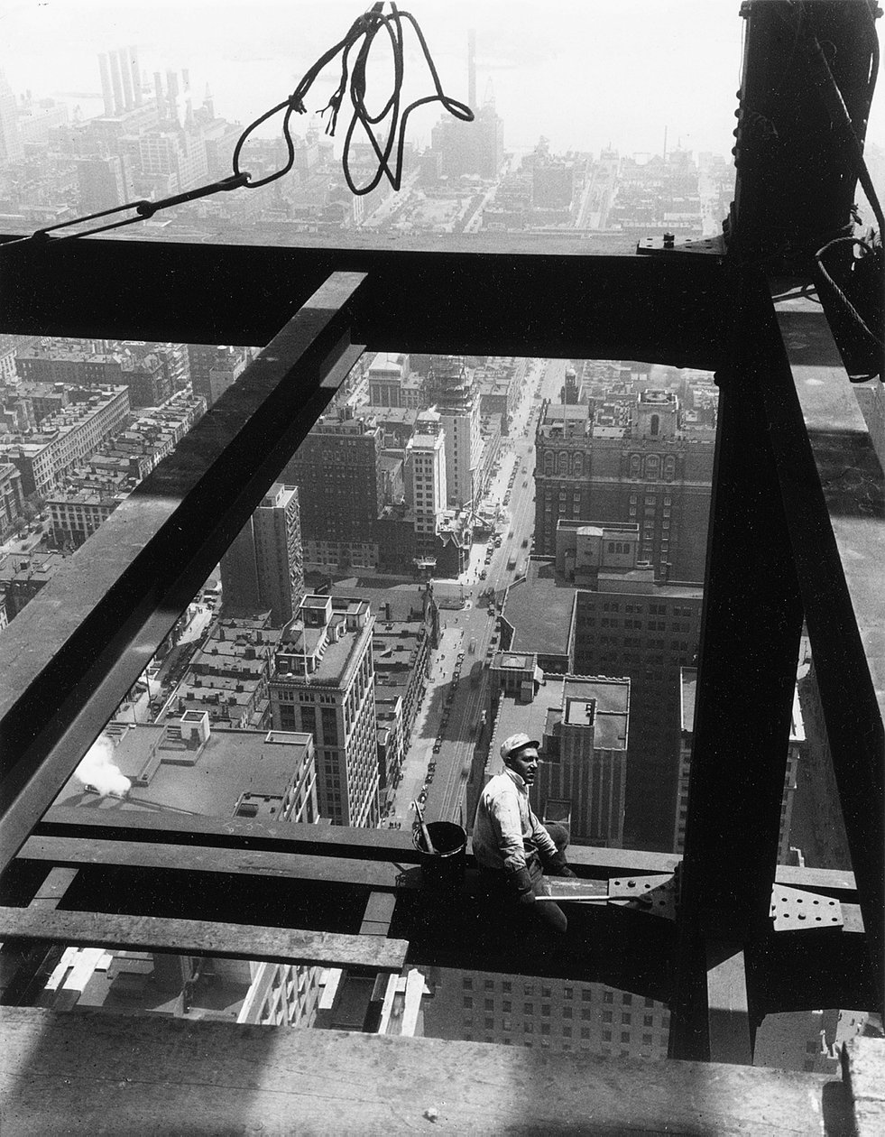 Sidder på Beam, Empire State Building, 1930