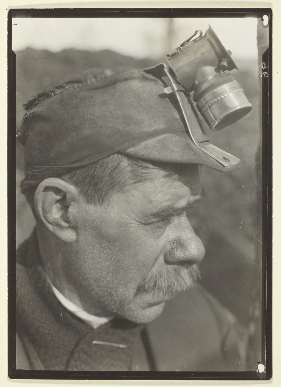 Slavisk værkfører i kulmine i Pennsylvania af Lewis Wickes Hine