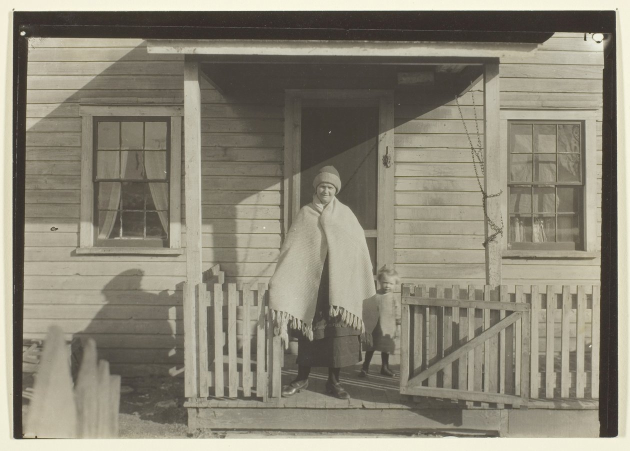 Kone, barn og hjem hos en kulminearbejder i Pennsylvania af Lewis Wickes Hine