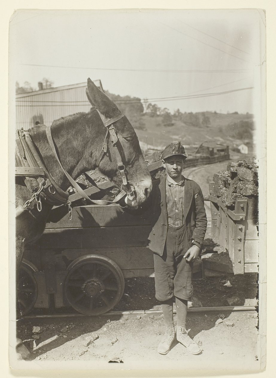 Ung chauffør i kulmine i West Virginia af Lewis Wickes Hine
