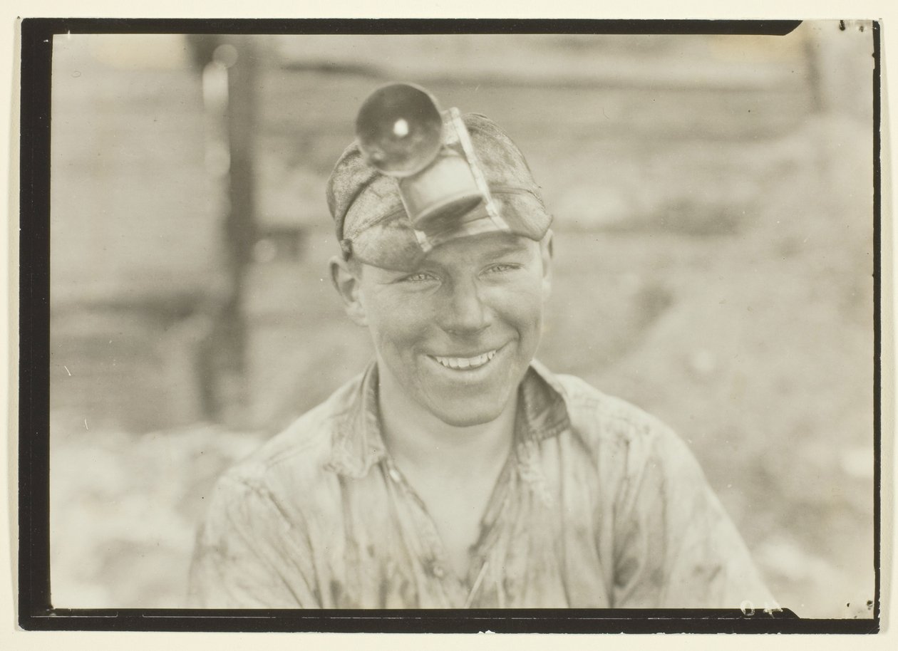 Young Miner, Pennsylvania af Lewis Wickes Hine