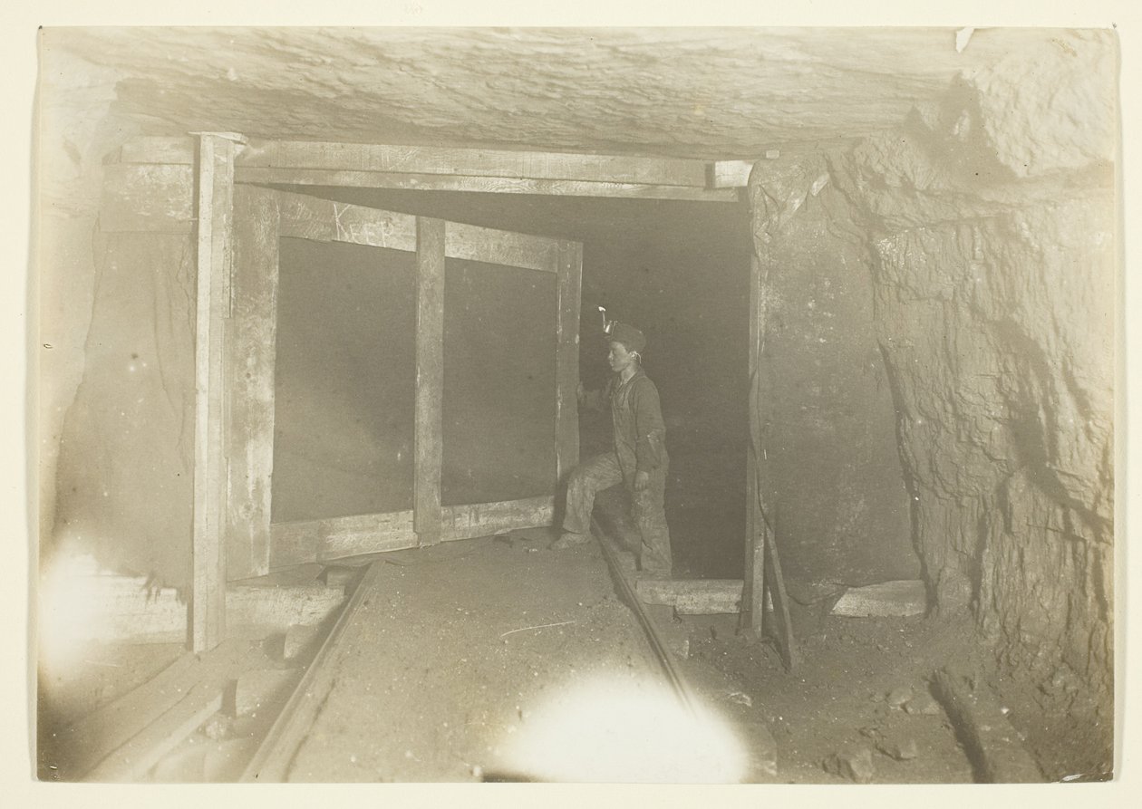 Ung pelsjægerdreng i kulmine i West Virginia) af Lewis Wickes Hine