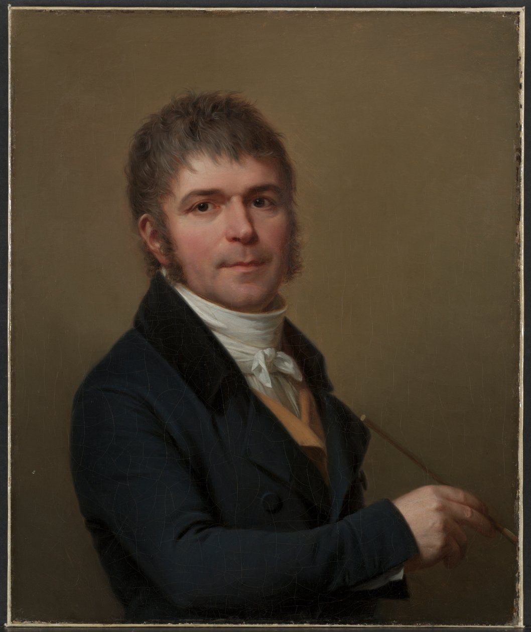 Selvportræt, ca. 1790 (olie på lærred) af Lié Louis Périn Salbreux