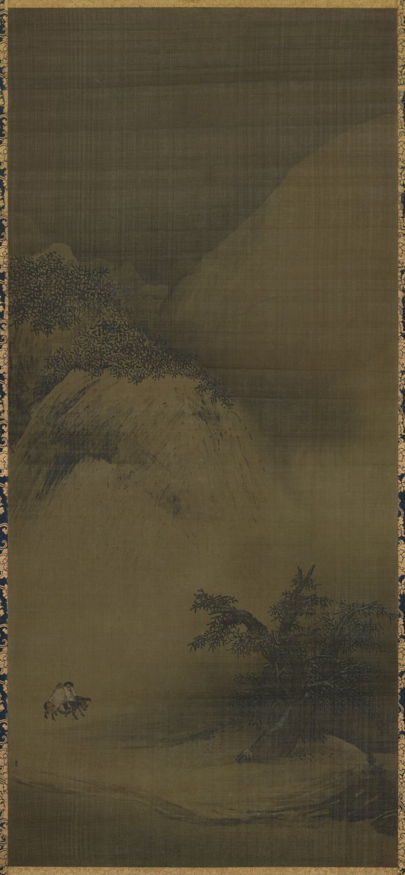 Snelandskab af Liang Kai