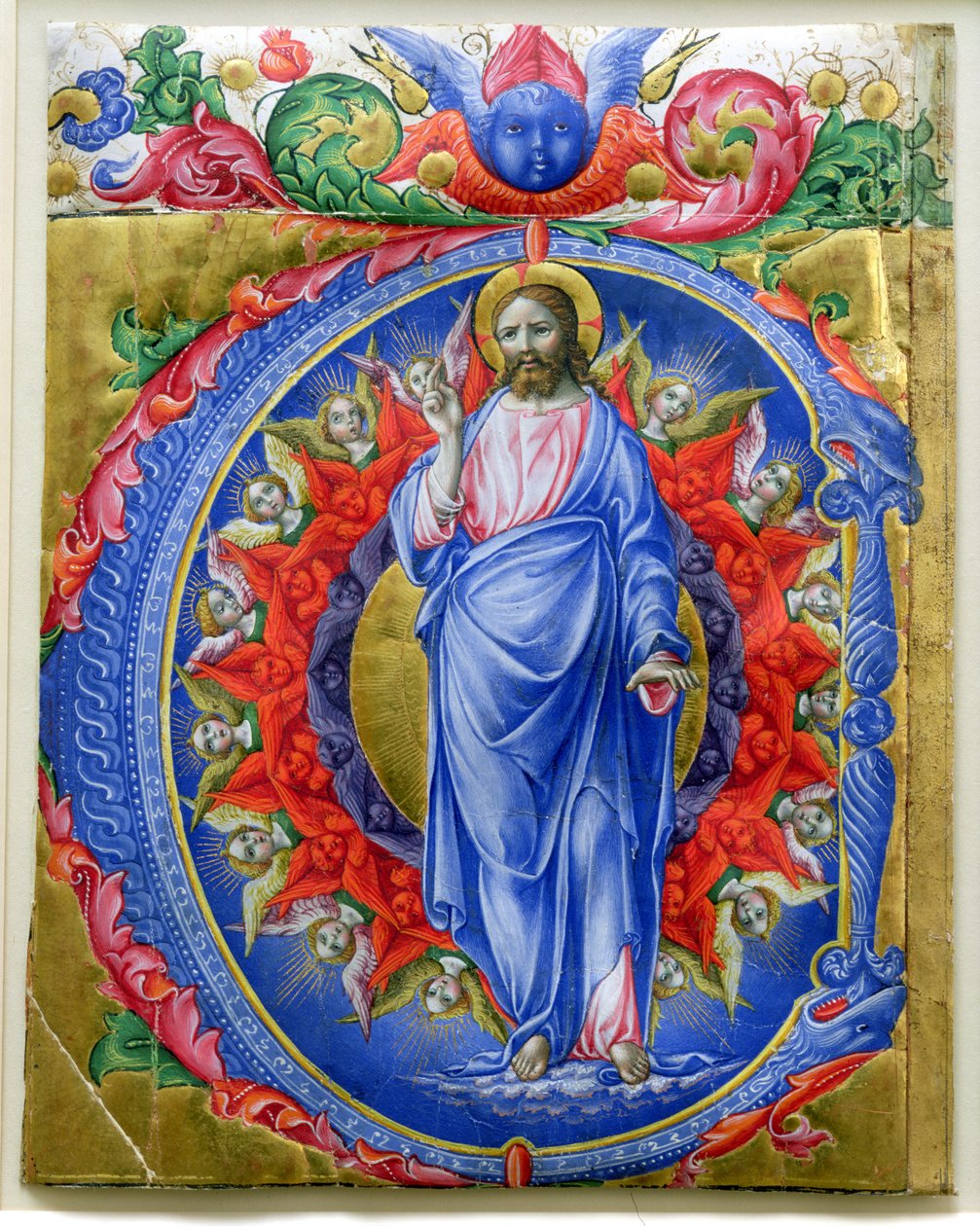 Kristus i herlighed, ca. 1467 af Liberale da Verona