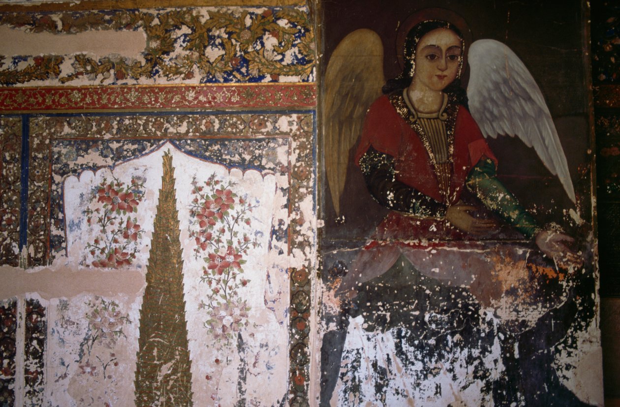 Engel, Armenisk Vank-katedral eller kirke for hellige søstre, Isfahan (Esfahan), Iran af Unbekannt Unbekannt