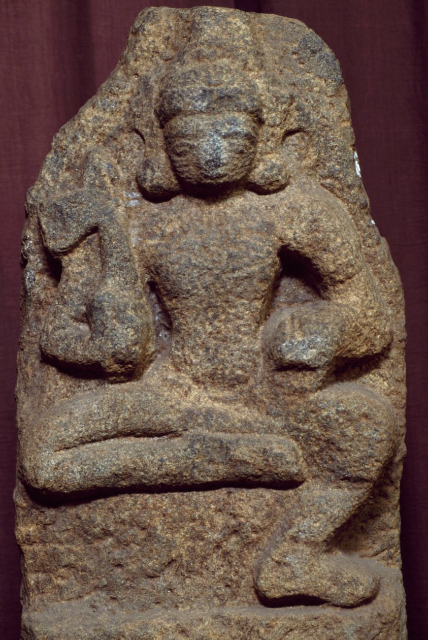 Detalje af relief, der viser Buddha, Colombo, Sri Lanka af Unbekannt Unbekannt