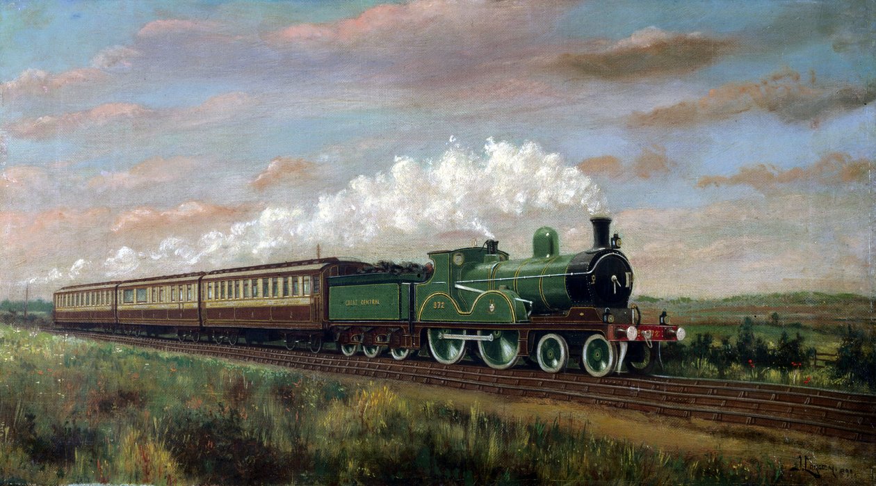Great Central Railway Express af Unbekannt Unbekannt