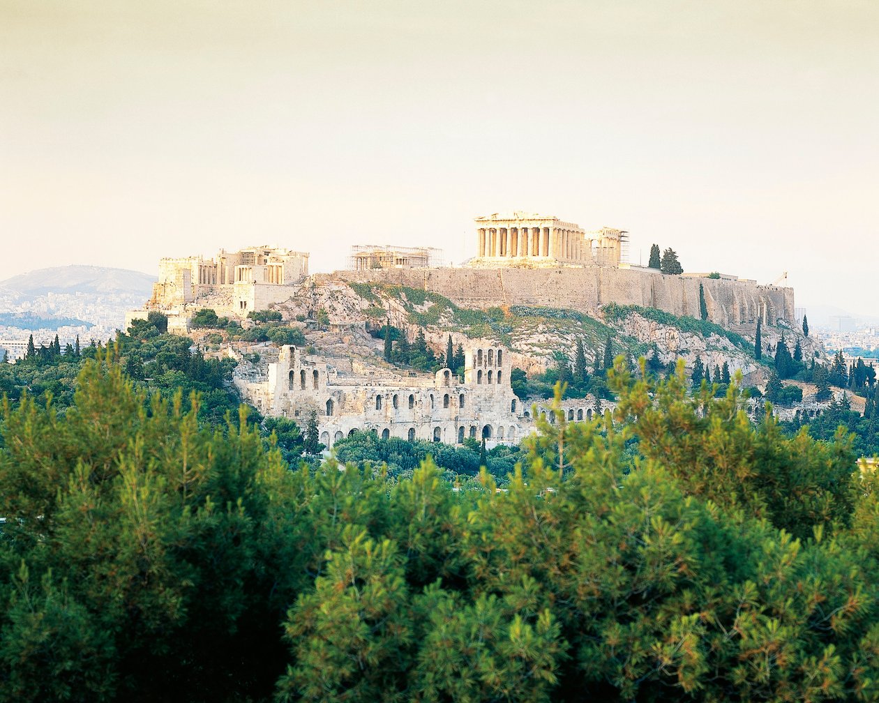 Grækenland, Attika, Akropolis i Athen Parthenon af Unbekannt Unbekannt