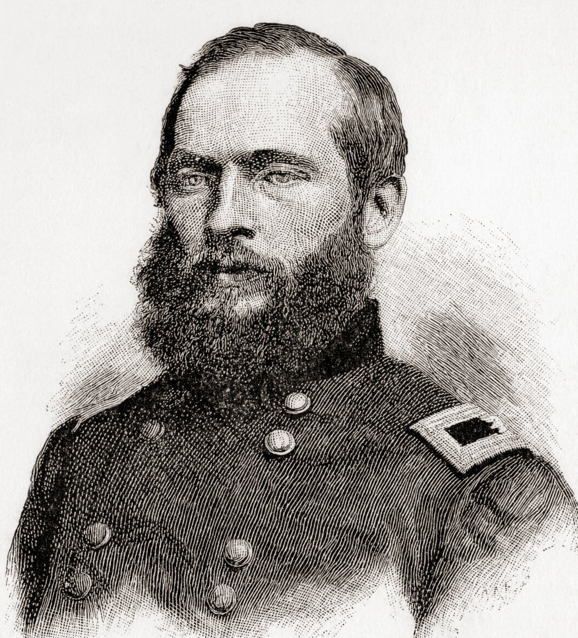 James Abram Garfield, fra The Century Magazine, udgivet i 1887 (gravering) af Unbekannt Unbekannt