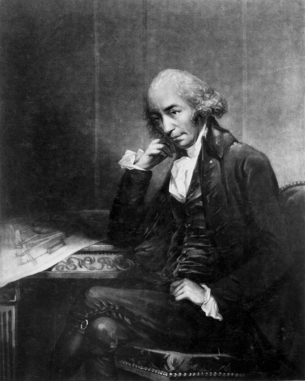 James Watt, skotsk ingeniør, c 1793 af Unbekannt Unbekannt