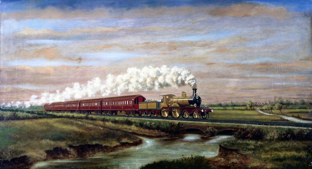 London Brighton & South Coast Railway Royal Train af Unbekannt Unbekannt