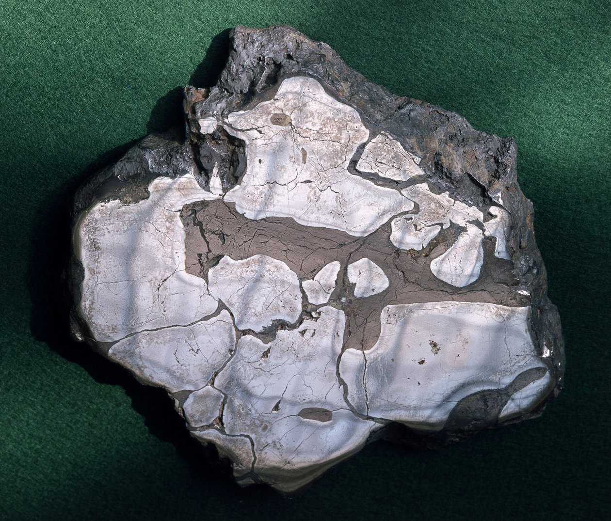 Meteorit, periode ukendt - Naturhistorisk museum, Paris af Unbekannt Unbekannt