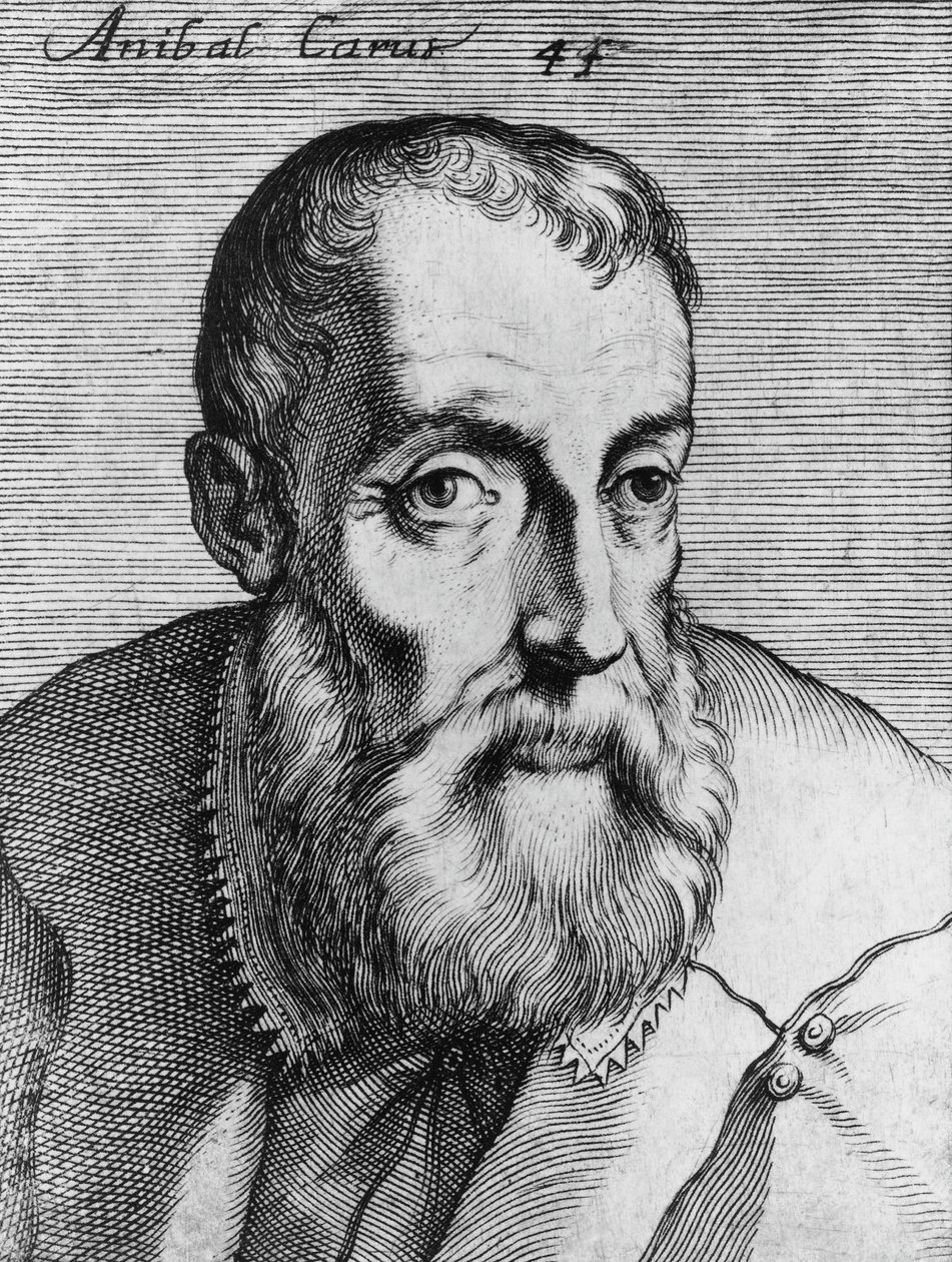 Portræt af Annibale Caro (1507-1566), italiensk digter, dramatiker og oversætter, gravering af Unbekannt Unbekannt