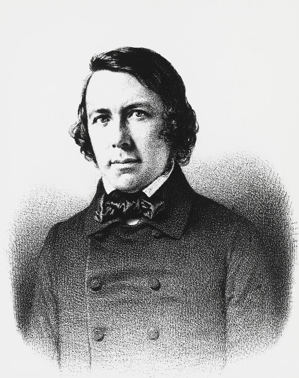Portræt af Charles Forbes de Montalembert (1810-1870), fransk politiker, journalist og filosof, gravering af Unbekannt Unbekannt