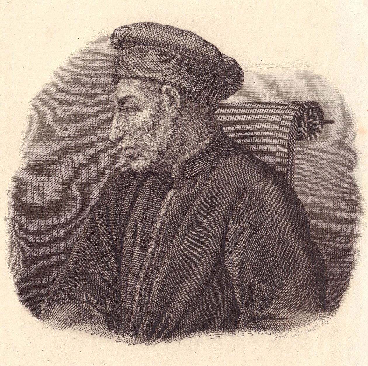 Portræt af Cosimo di Giovanni de