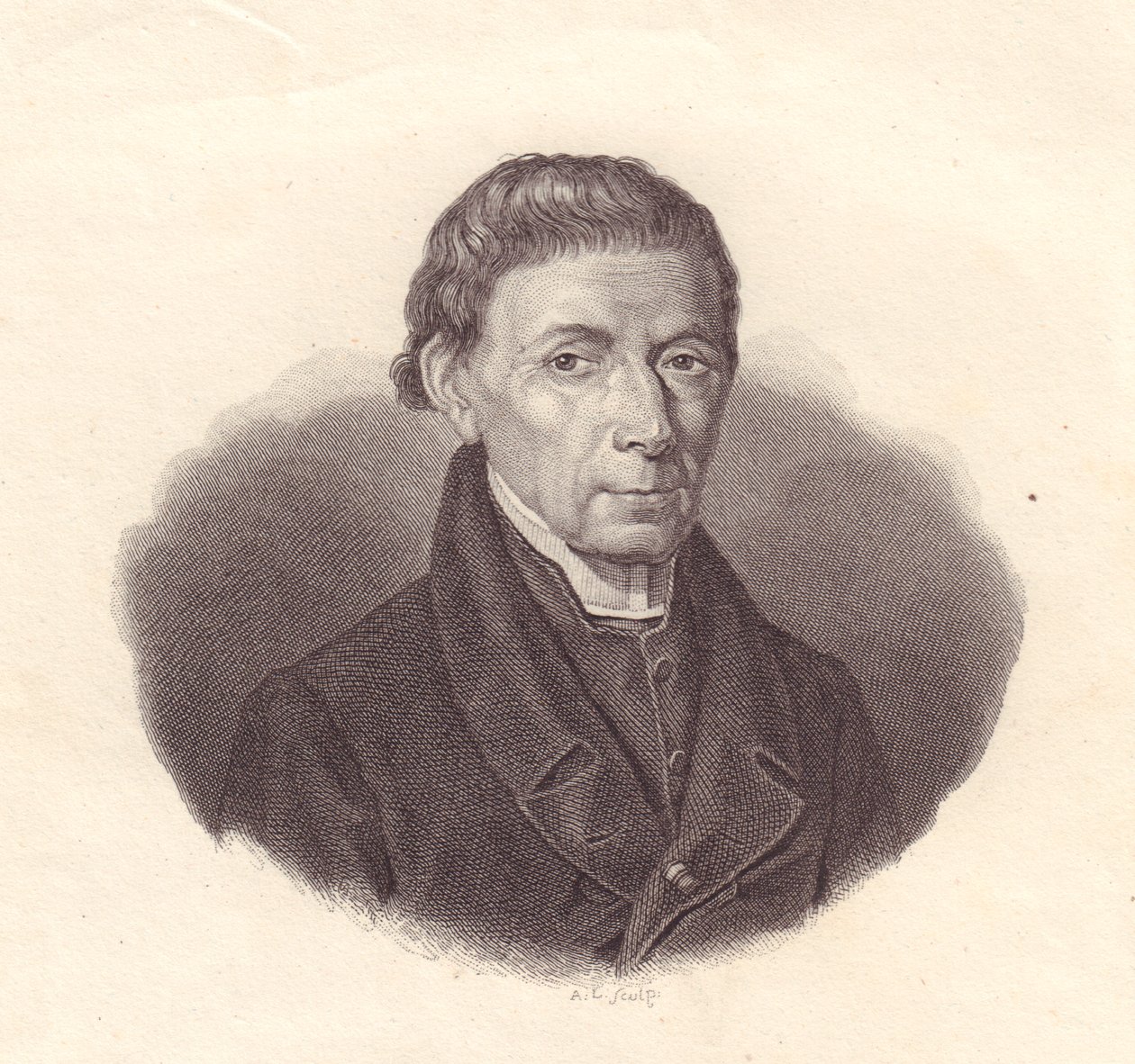 Portræt af den italienske matematiker og astronom Barnaba Oriani (1752-1832), kobberstik fra tegning af Demarchi af Unbekannt Unbekannt