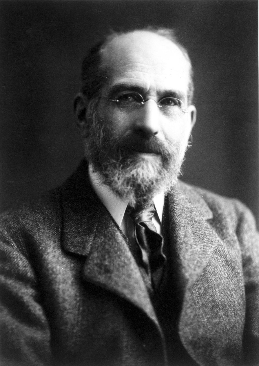 Sir Arthur Schuster, britisk fysiker, begyndelsen af det 20. århundrede af Unbekannt Unbekannt