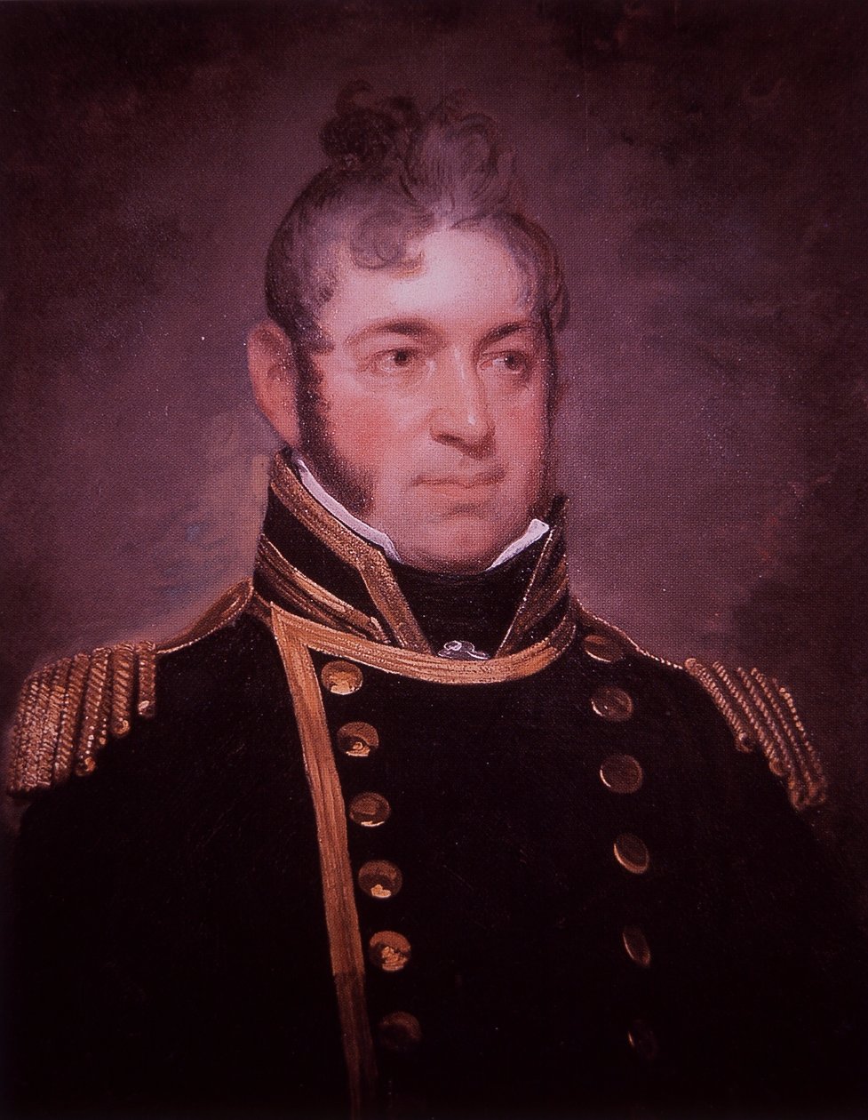 William Bainbridge (1774-1833) (farve litho) af Unbekannt Unbekannt