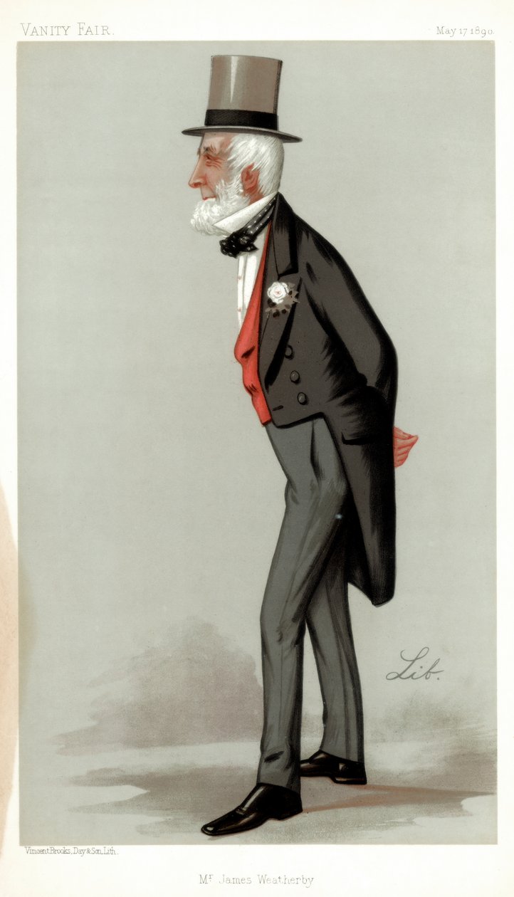 James Weatherby, 1890. af Liborio Prosperi