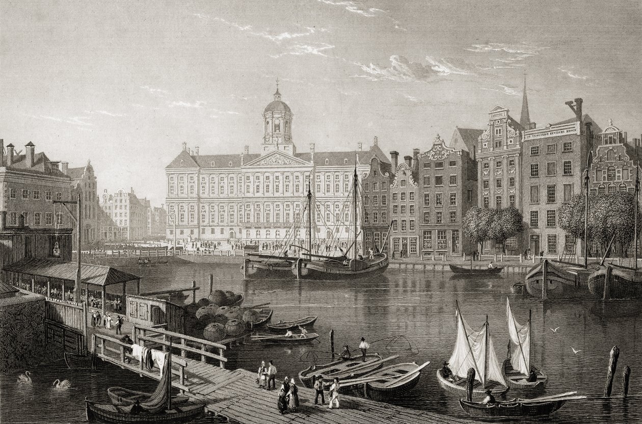 Damrak-paladset, Amsterdam, fra 