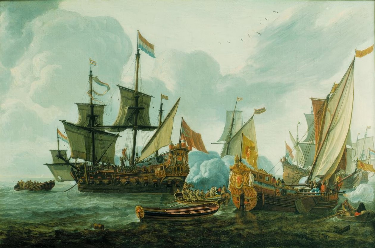 Abraham Crijnssens afrejse til Vestindien i året af Lieve Verschuier