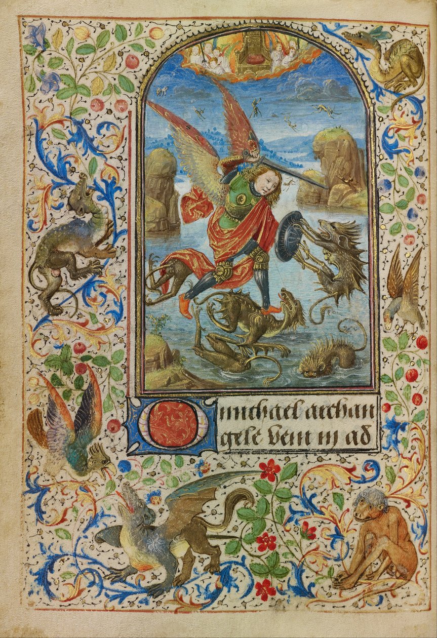 Sankt Michael af Lieven van Lathem