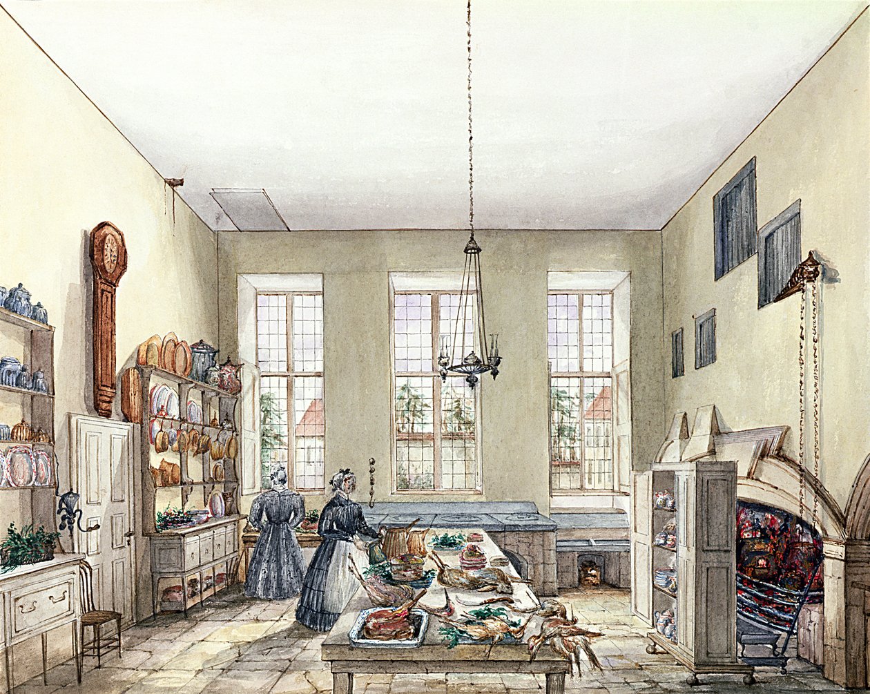 Køkkenet i Aynhoe, 3. februar 1847 af Lili Cartwright