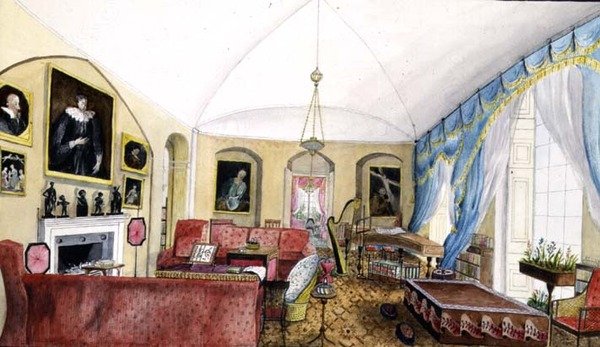 The Saloon, Aynhoe af Lili Cartwright