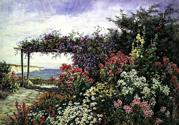 Den blomstrende grænse, Sussex af Lilian Stannard