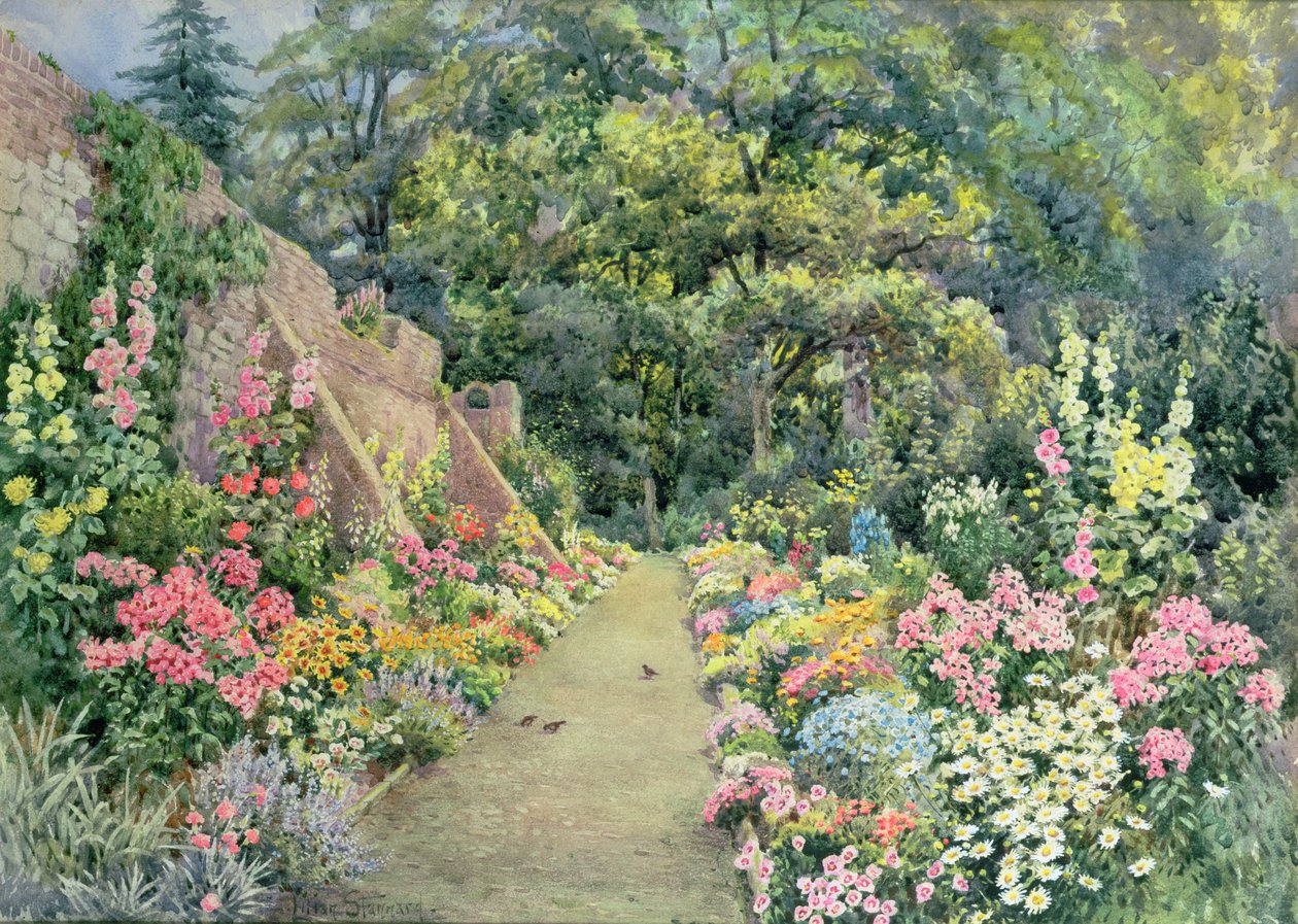 En sommerurteagtig kant af Lilian Stannard