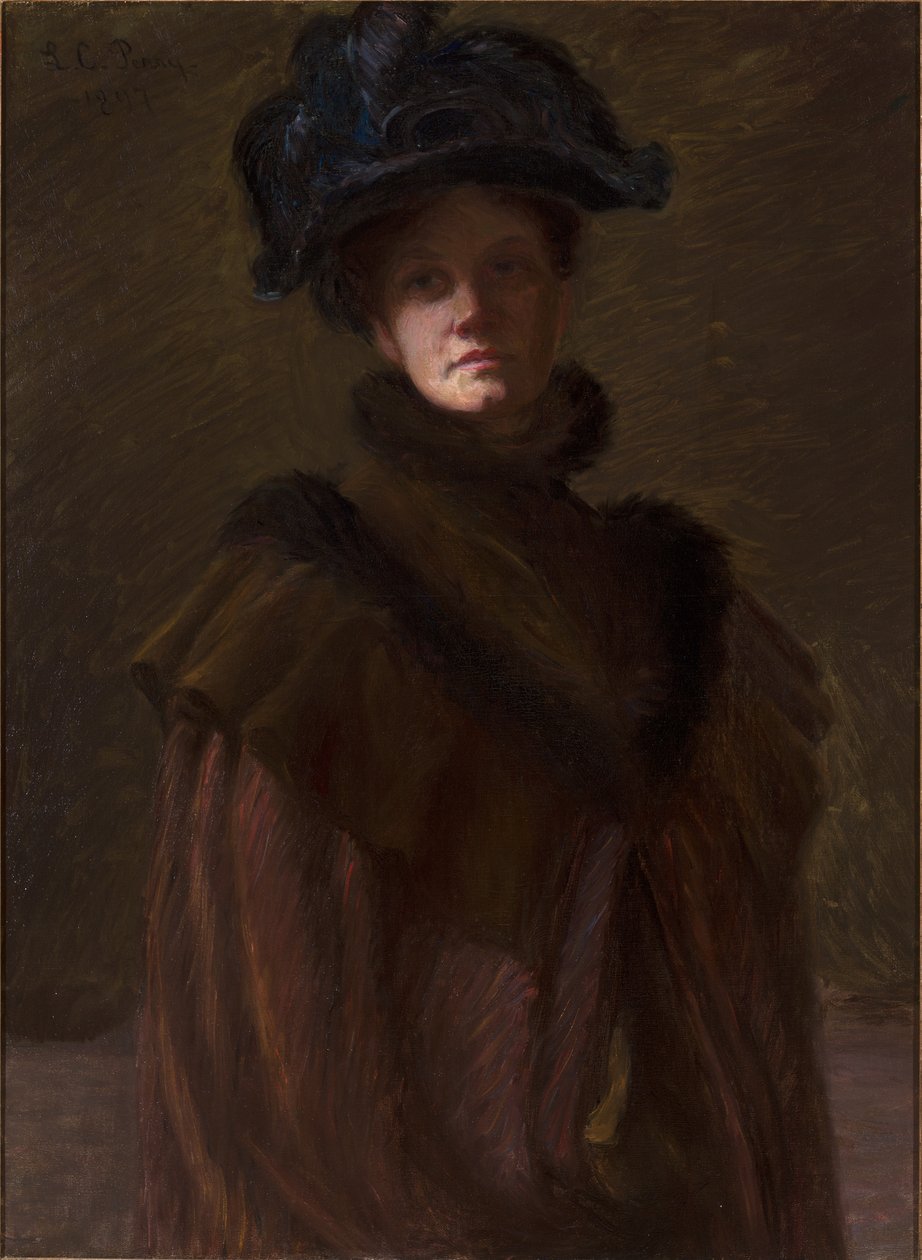 Selvportræt af Lilla Cabot Perry af Lilla Cabot Perry