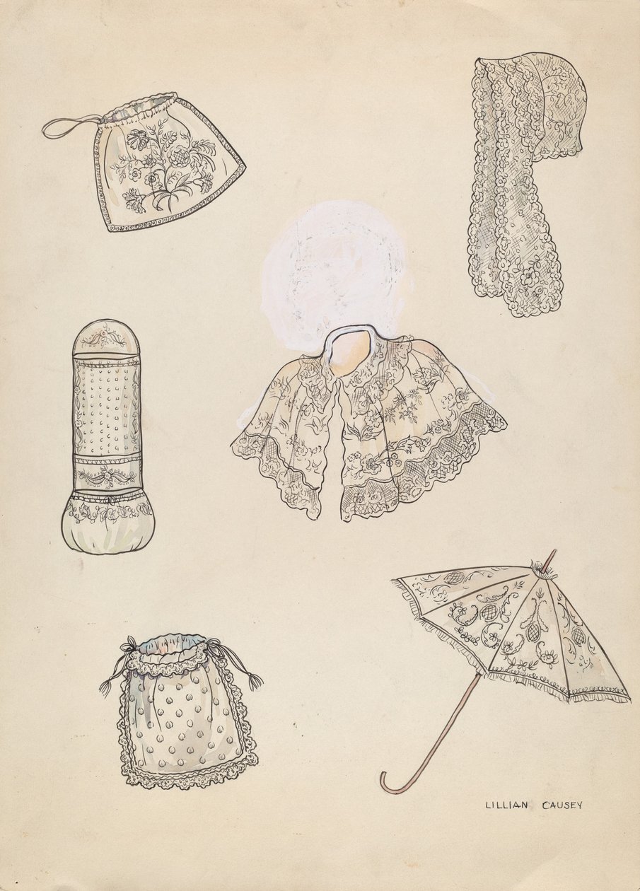 Kostume, ca. 1936. af Lillian Causey