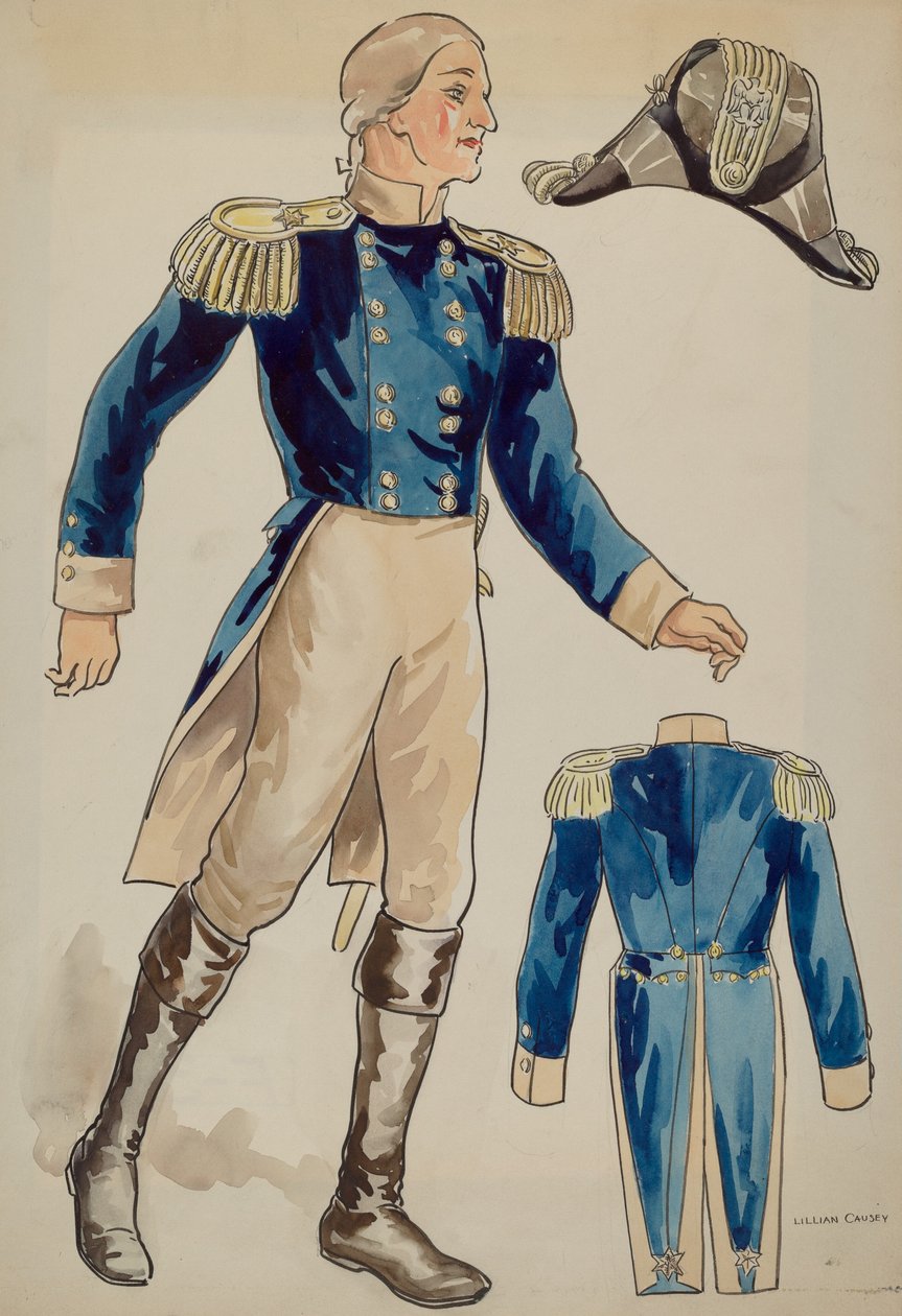 Uniform, ca. 1936. af Lillian Causey
