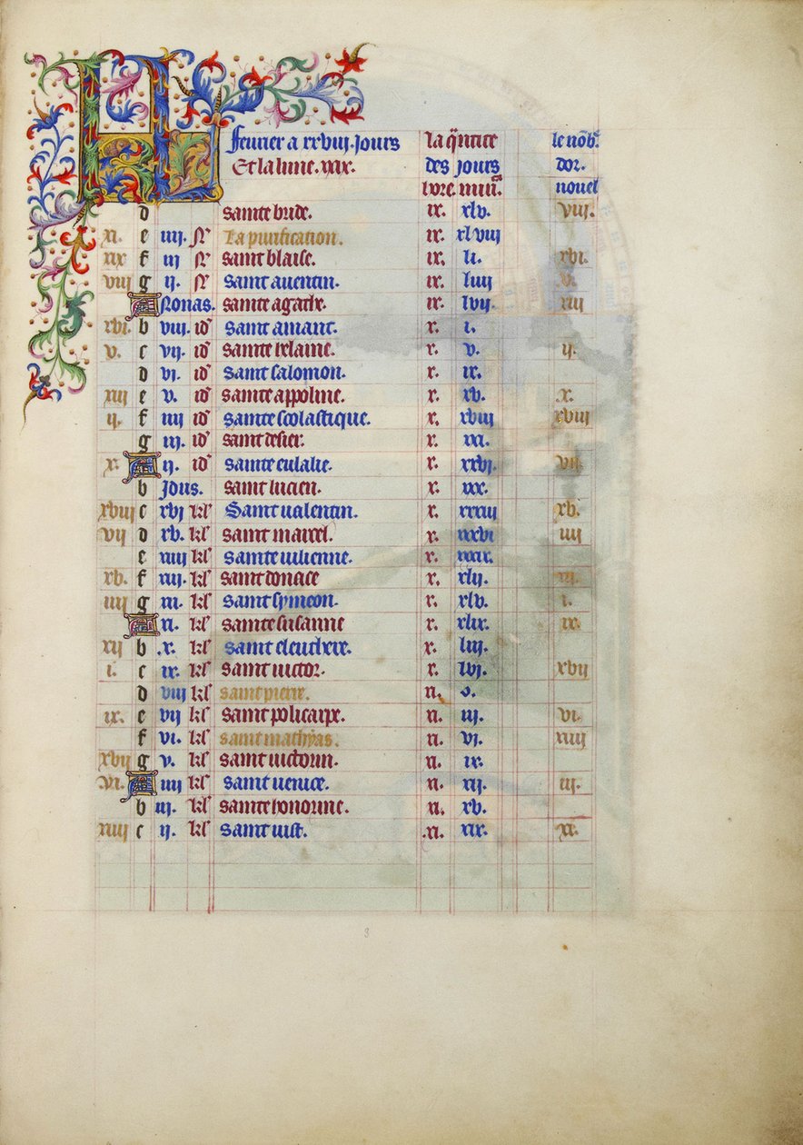 Très Riches Heures du Duc de Berry af Limbourg Brothers