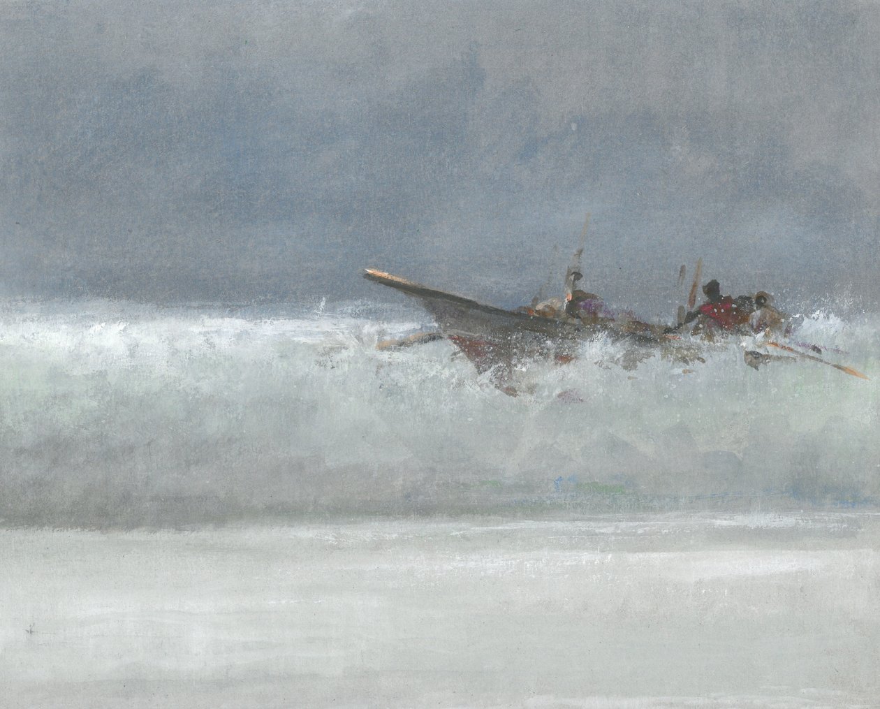 Breaking the Surf, Sri Lanka, 2015 af Lincoln Seligman