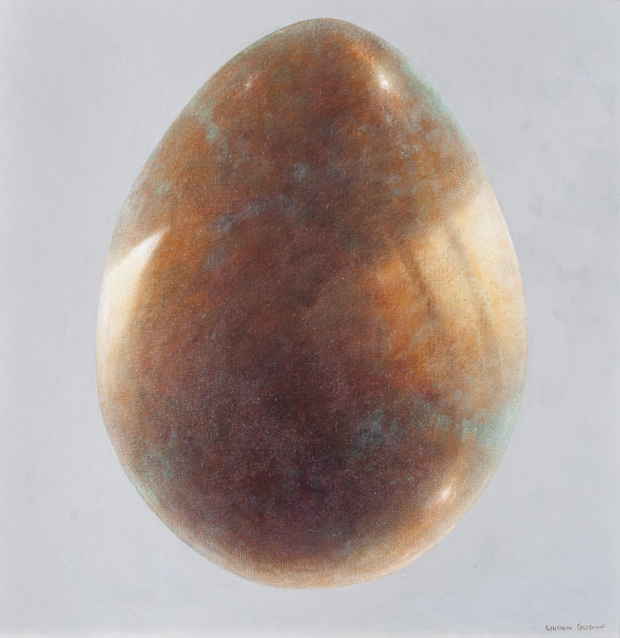 Bronzeæg, 2014 af Lincoln Seligman