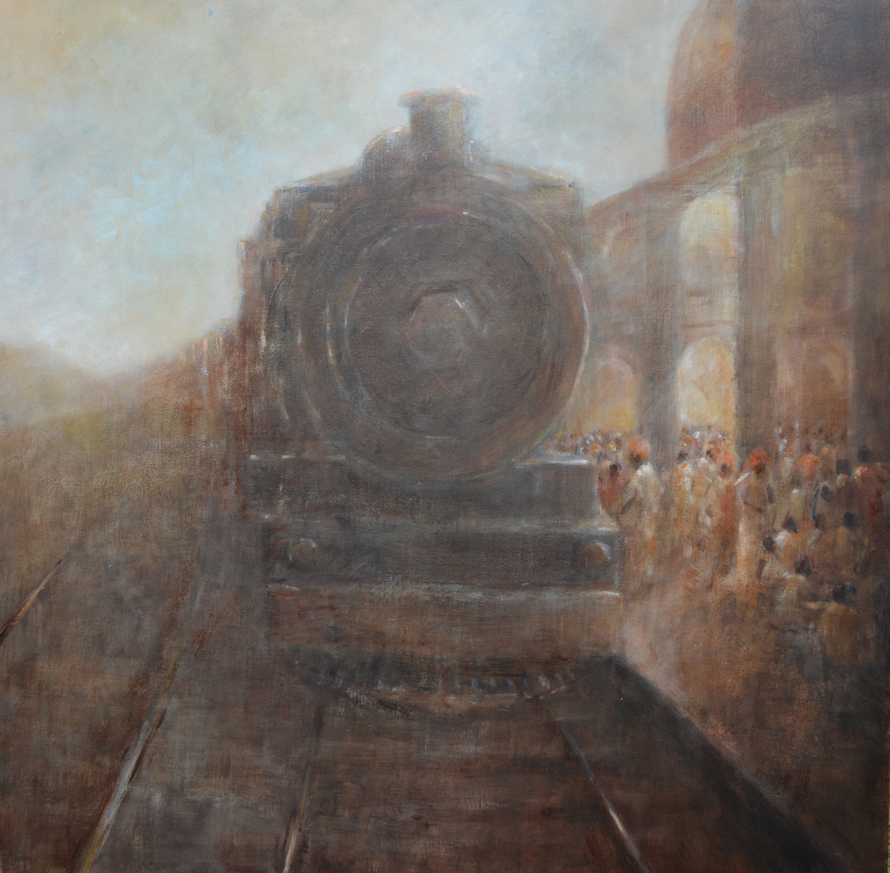 Deoghar Station 1 af Lincoln Seligman