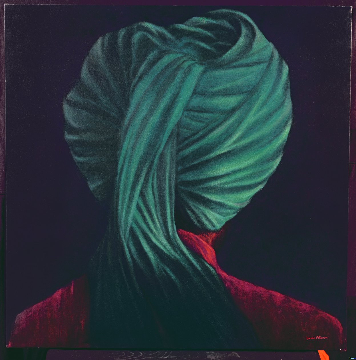 Grøn turban af Lincoln Seligman