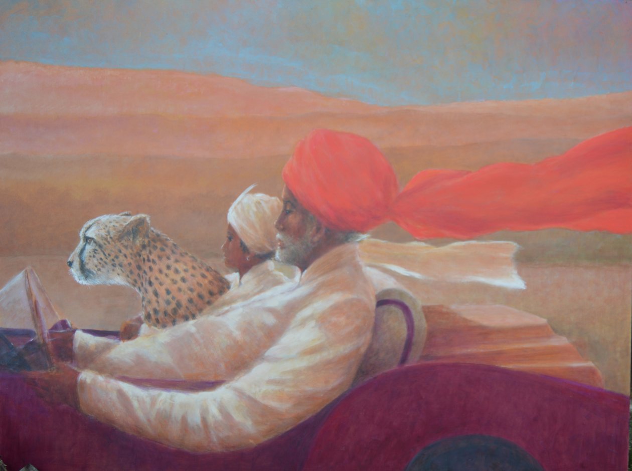 Maharaja, dreng og gepard 1 af Lincoln Seligman