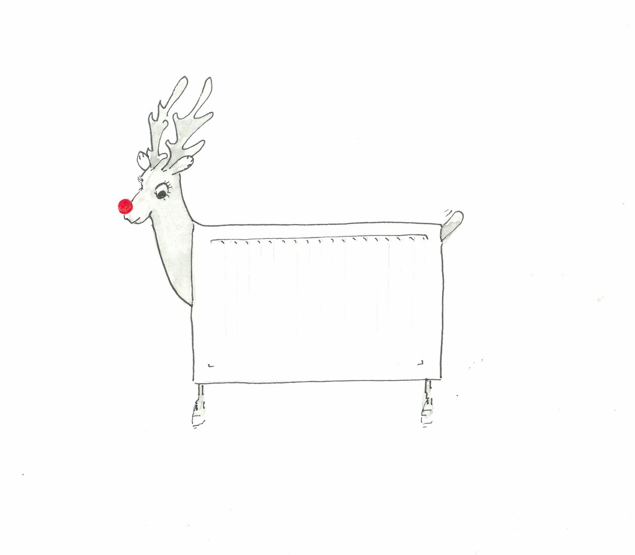 Rudolph the Red Nosed Radiator af Lincoln Seligman