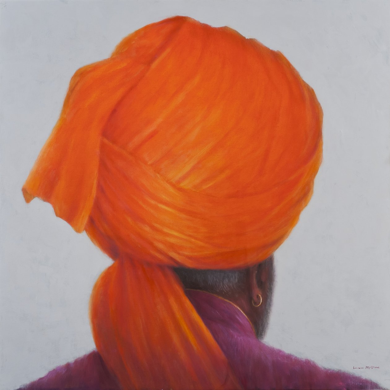 Safran turban, 2014 af Lincoln Seligman