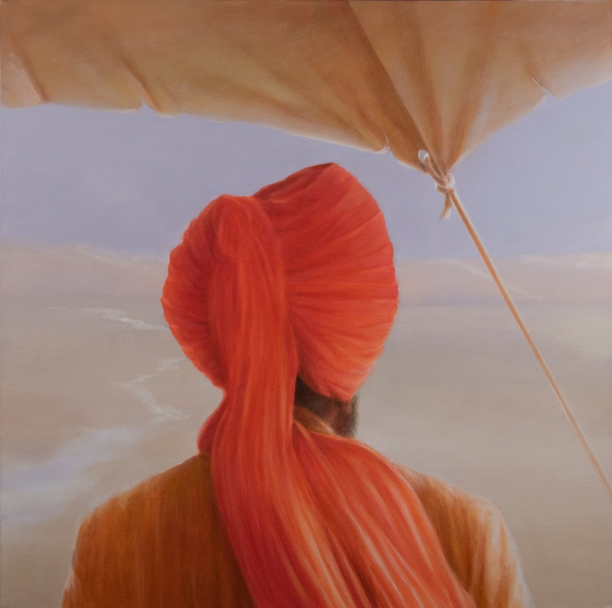 Turban bagudsigt med telt af Lincoln Seligman