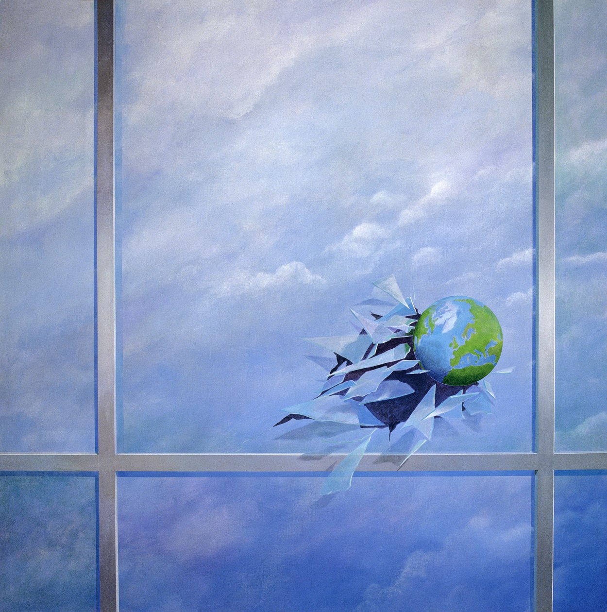 World Breaking Glass af Lincoln Seligman