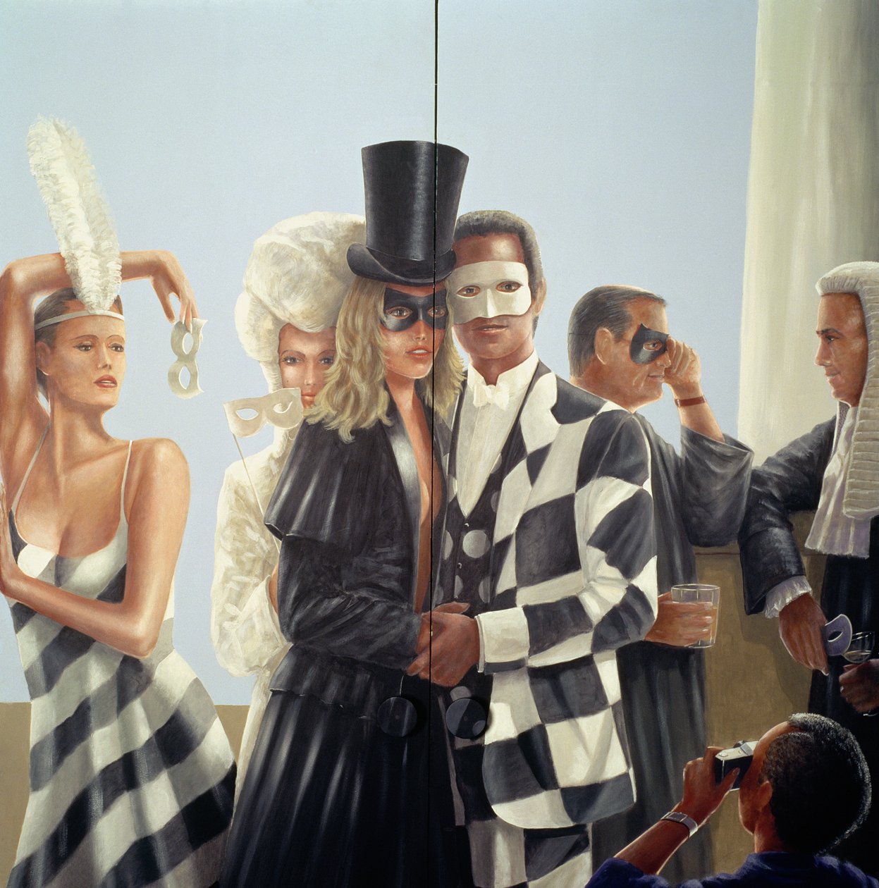 Berkeley Hotel Mural - 1 af Lincoln Seligman