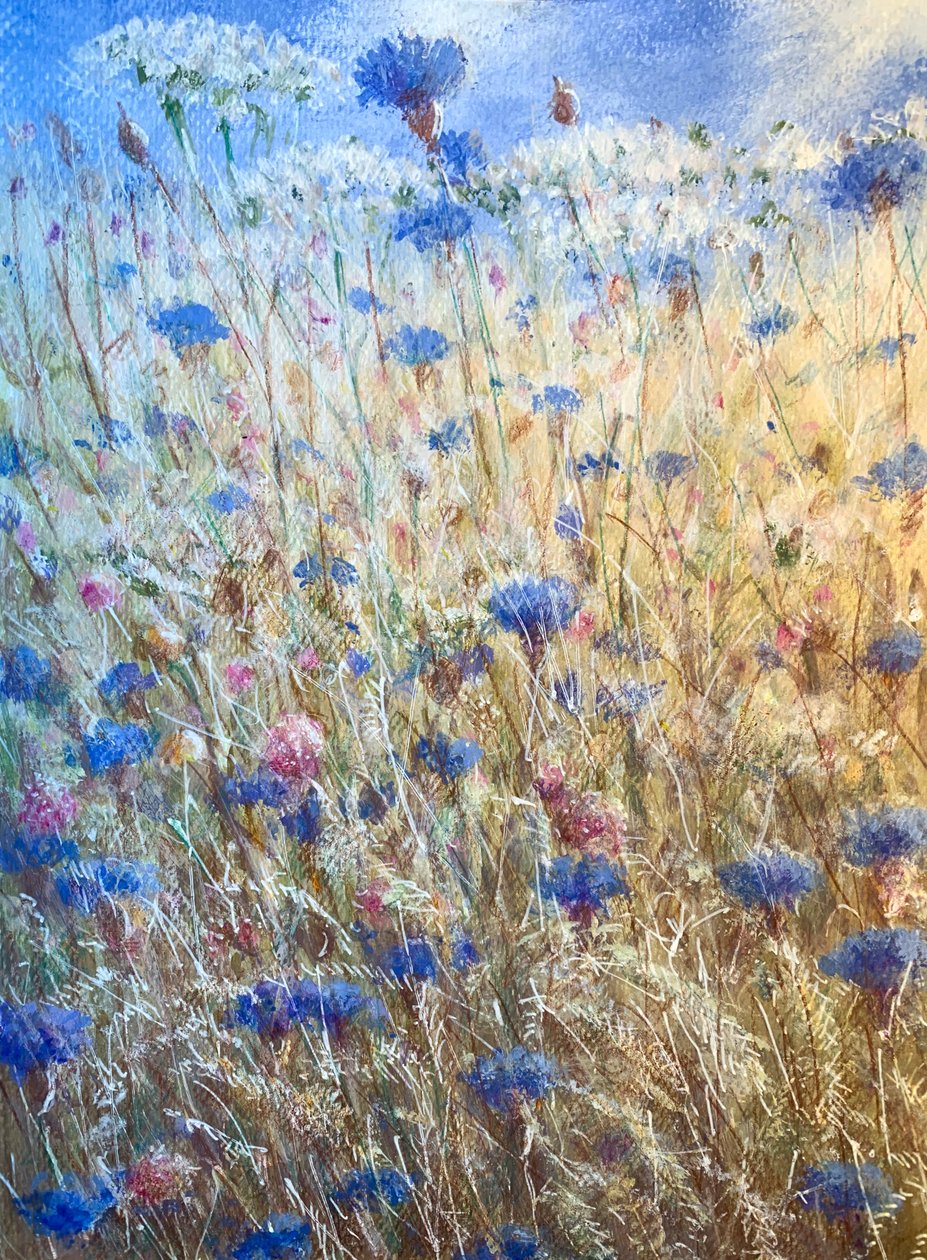 Kornblomster 2 af Lincoln Seligman