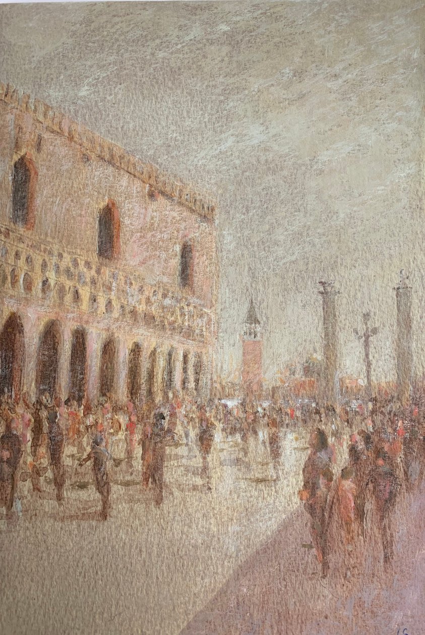 Doges Palace Venedig 2 af Lincoln Seligman