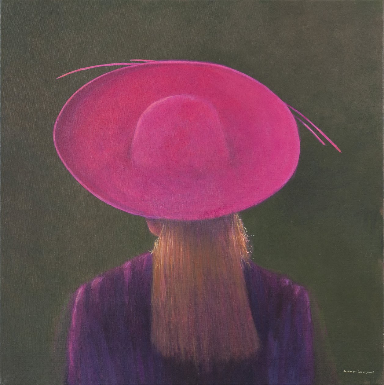 Pink Hat, 2014 af Lincoln Seligman
